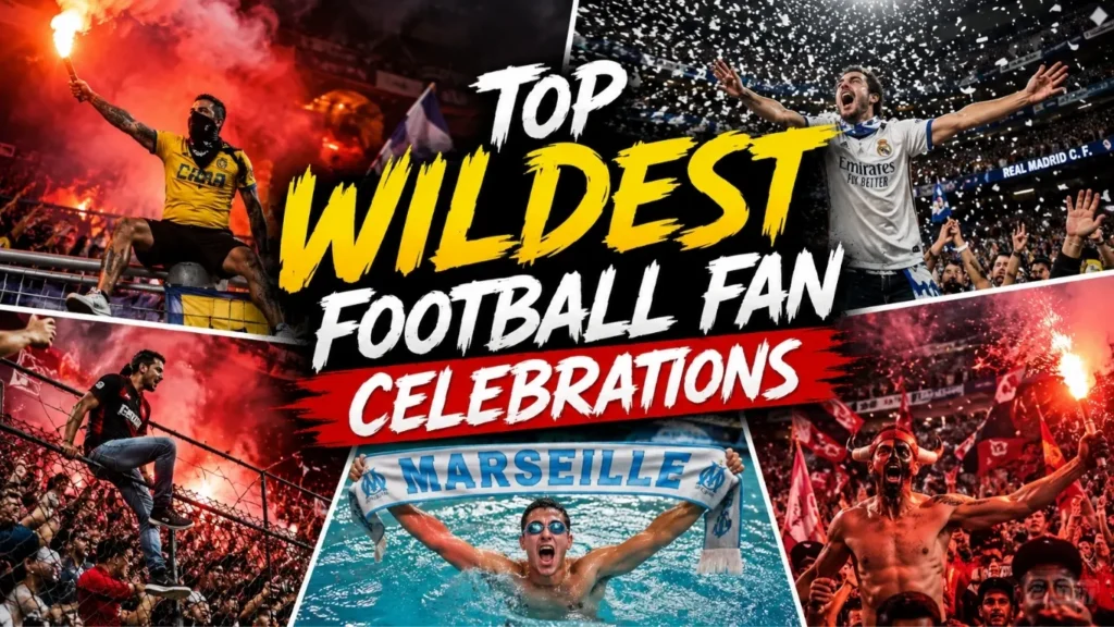 10 of the Weirdest Football Fan Celebrations That Prove Passion Knows No Limits