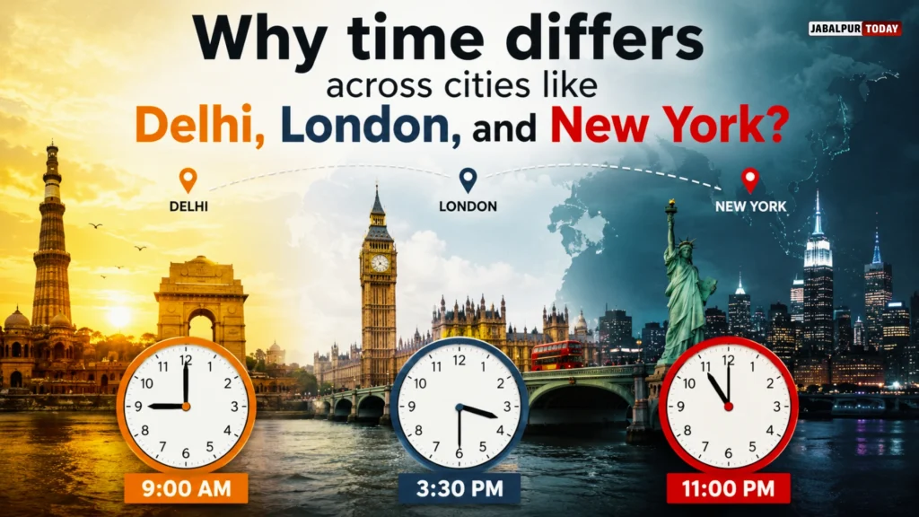 Time Zones Explained: Why It’s 9 AM in Delhi, 3:30 PM in London, and Night in New York