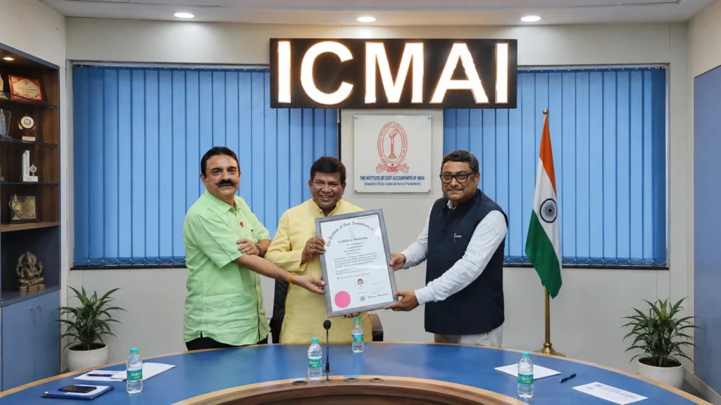 ICMAI Extends a Warm Welcome to CMA Rathindra Bose, Reaffirming Its Dedication to the Cost and Management Accountancy Profession