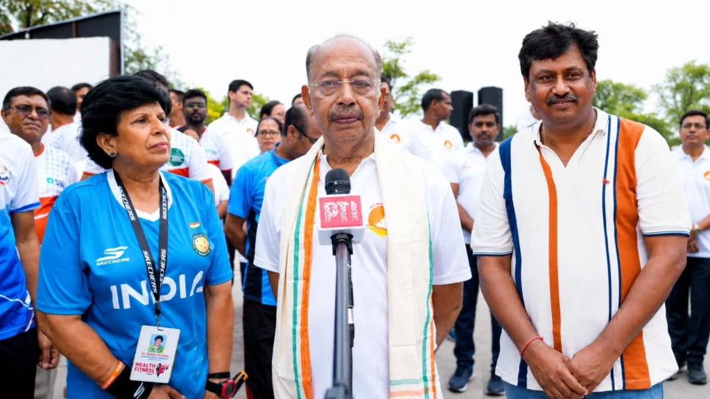 More Than 2,000 Participants Join ‘Run Against Drug Abuse’ at Rajghat, Pledge Support for Nasha Mukt Bharat on International Yoga Day