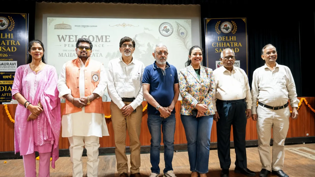 Delhi Student Parliament Highlights Democratic Values Through Youth-Led Parliamentary Debates