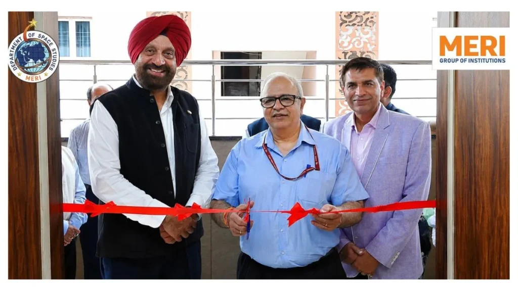 DG CERT-In Inaugurates Future Satellite Lab at MERI, Highlights India’s Space Gold Rush