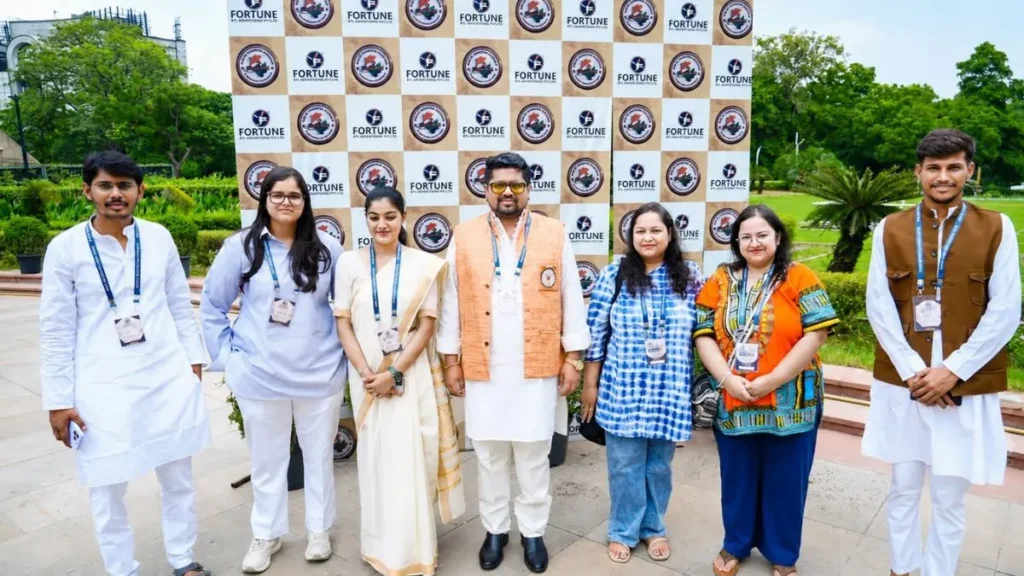 Dr. Bhargav Mallappa Graces New Delhi Chhatra Sansad as Chief Guest, Inspires Youth to Lead with Vision and Purpose