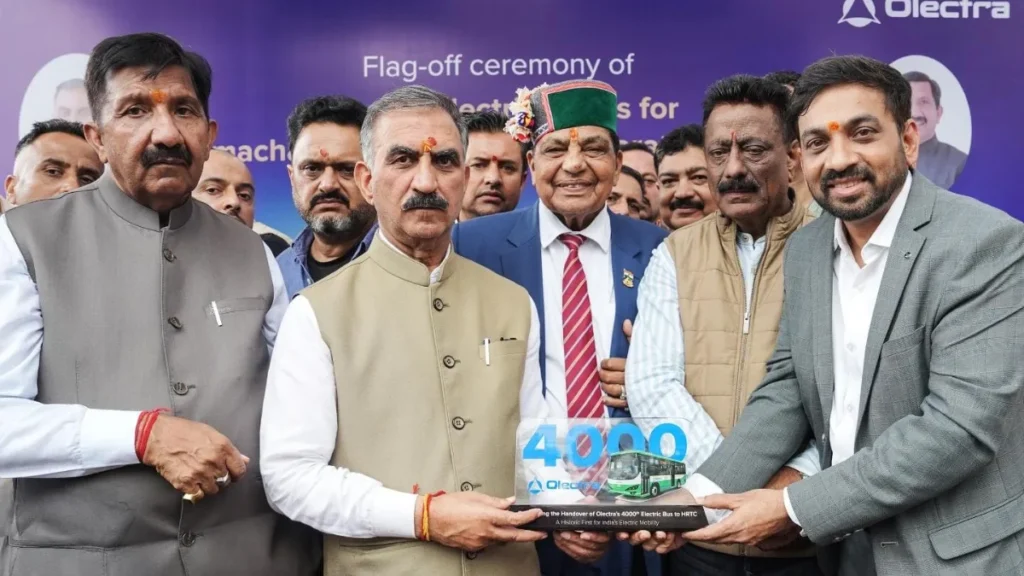 Olectra Becomes First to Deploy 4,000 Electric Buses in India
