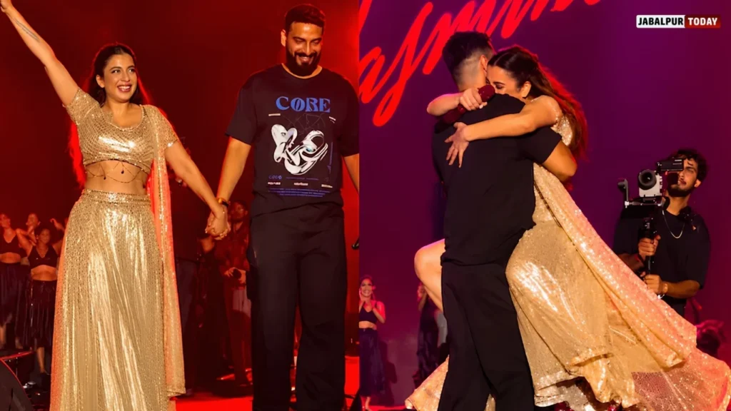 Video: Jasmine Sandlas Says, ‘This Is My Man,’ Announces Engagement to Shekhar Chaudhary at Dream Girl Tour
