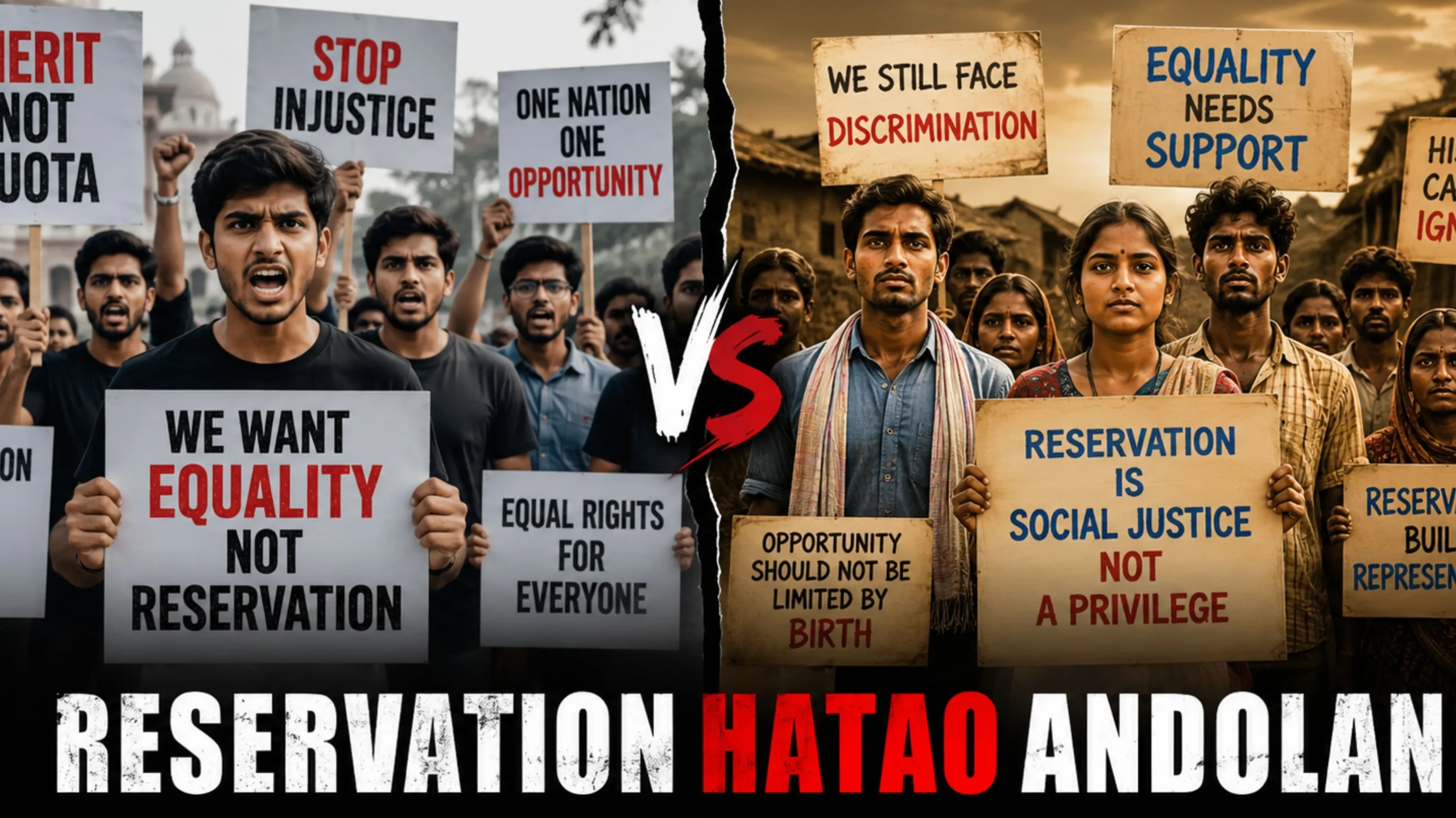 Reservation Hatao Andolan: After NEET Protest Victory, Students Launch a Nationwide Campaign Against Caste-Based Quotas