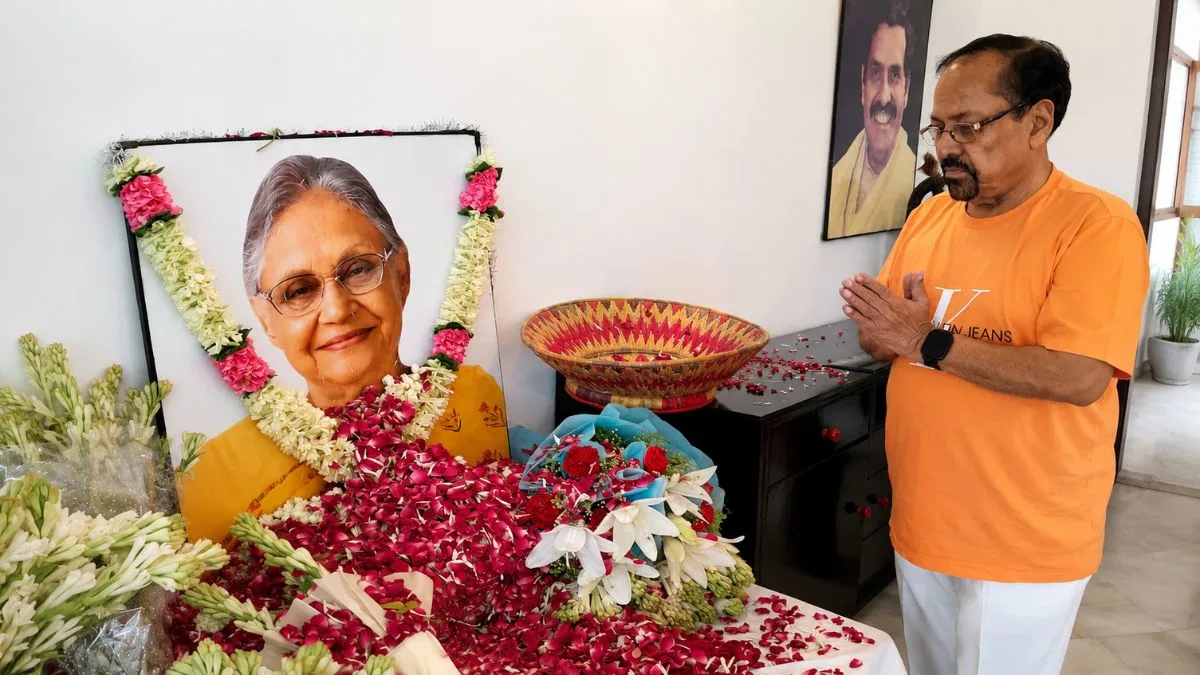 Vijay Shankar Chaturvedi Remembers Sheila Dikshit, Pays Tribute on Her Birth Anniversary