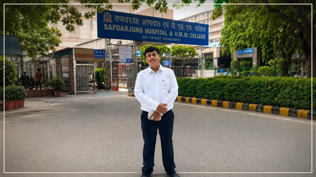 Senior Journalist Rakesh Singh Re-Nominated as Member of Safdarjung Hospital & VMMC Committee for Another Term
