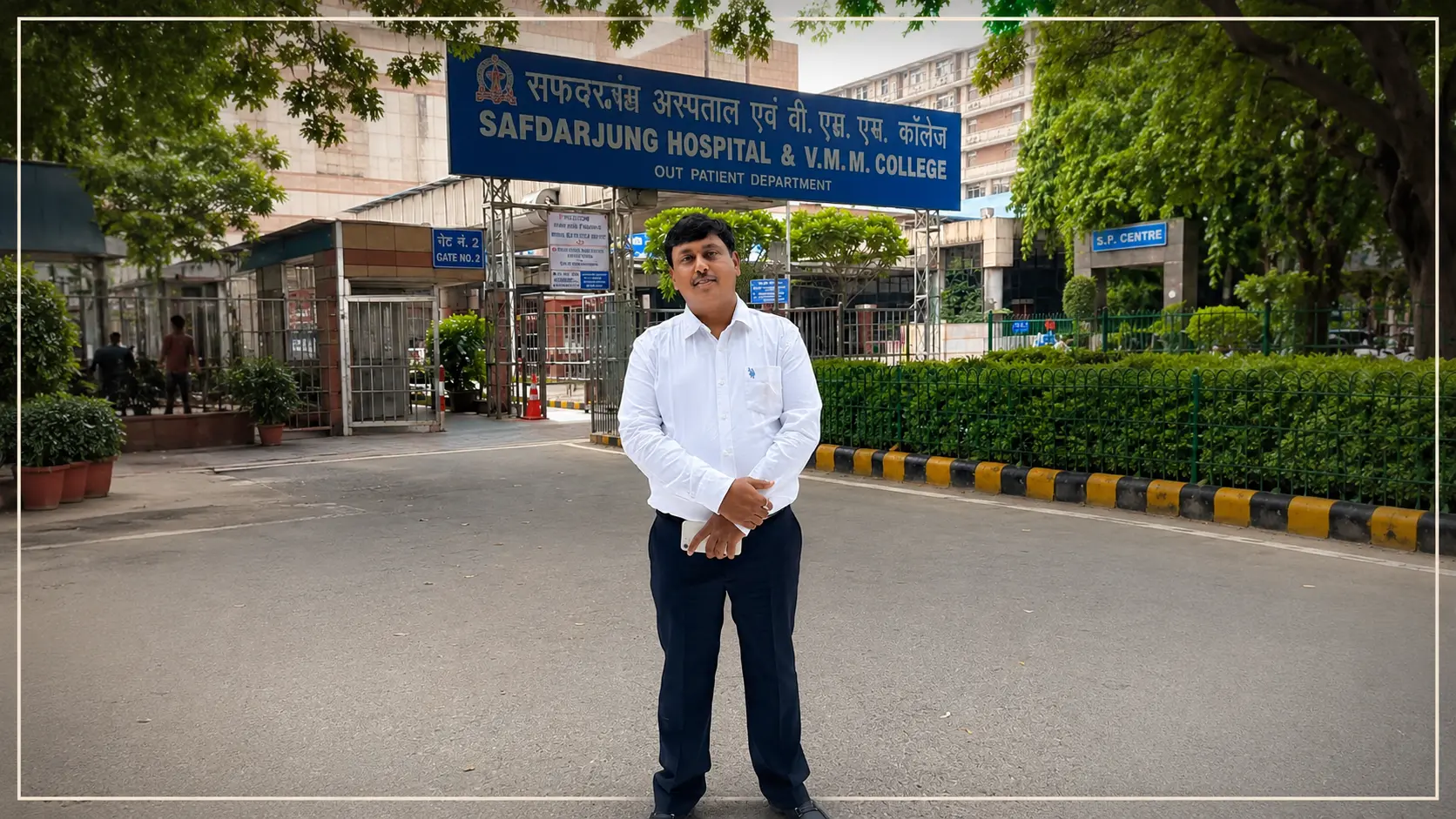 Senior Journalist Rakesh Singh Re-Nominated as Member of Safdarjung Hospital & VMMC Committee for Another Term