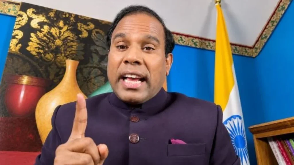 K.A. Paul Invites TN CM Vijay to Washington, Urges Stalin to Step Aside