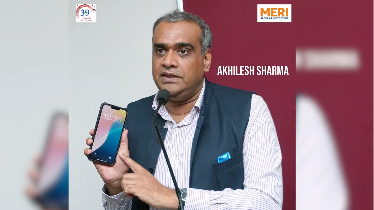 MERI College Organises Expert Session on TV Anchoring and Career Opportunities
