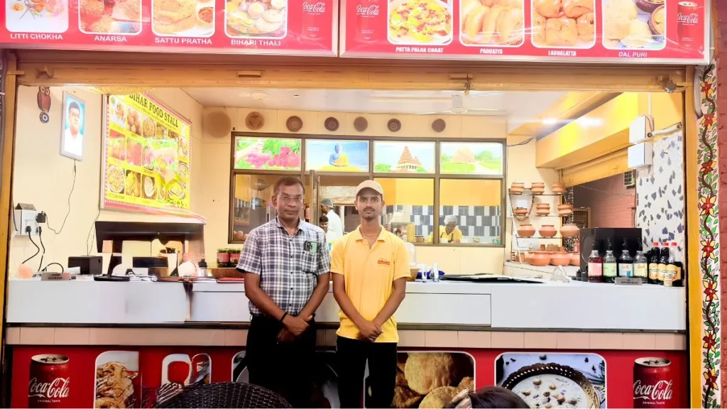 Mr Littiwalla Brings Champaran Delicacies to Dilli Haat, INA