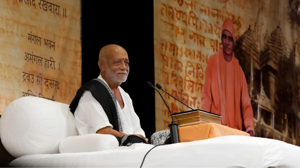 Harvard Hosts Ram Katha as Morari Bapu Calls to Preserve India’s Sacred Scriptures