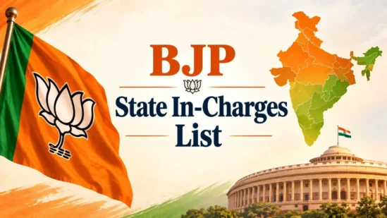 BJP State In-Charges List: Smriti Irani Gets Haryana, Chhattisgarh