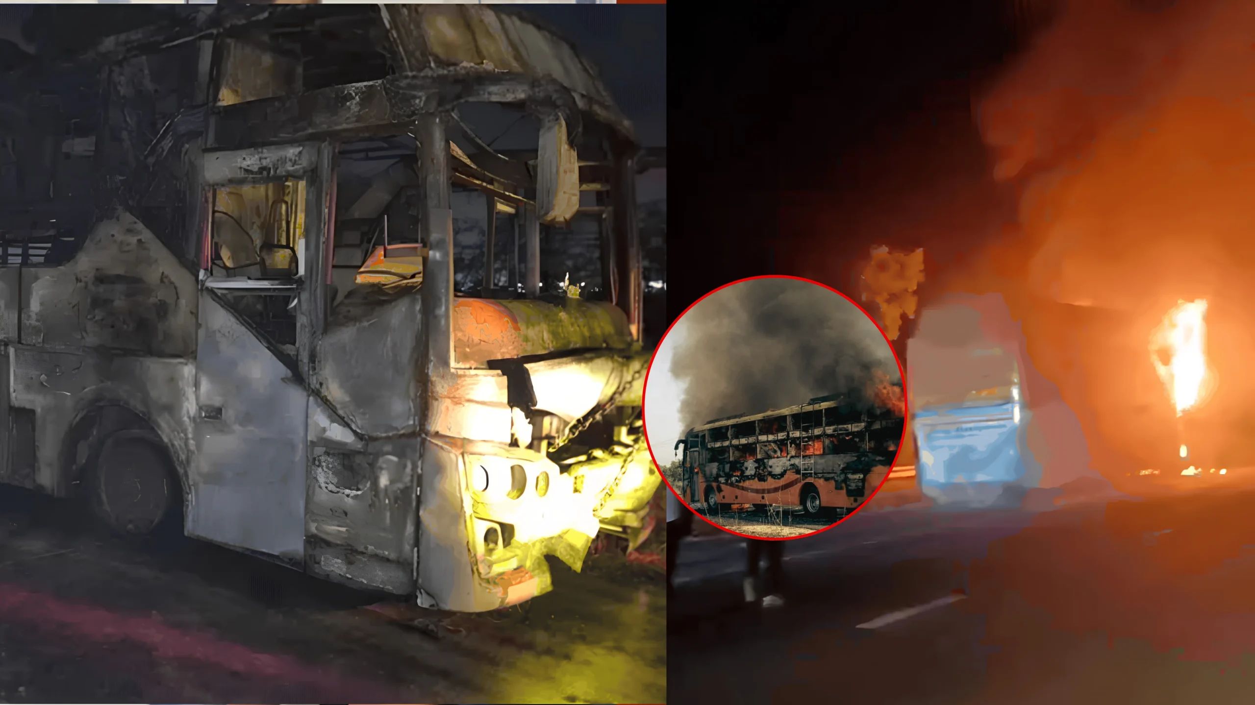 Yamuna Expressway Bus Fire Kills 9: Driver Ignored Burning Smell Warning
