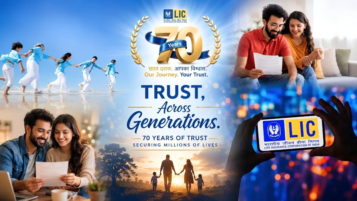 70 Years of LIC: From 1956 to 2026 How It Become India’s Largest Life Insurance Institution