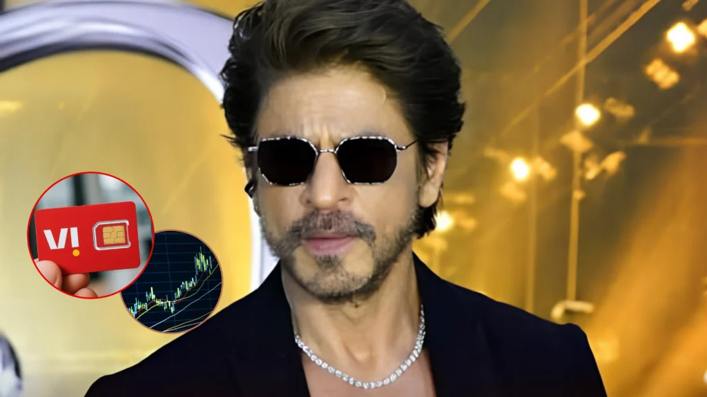 Vodafone Idea Share Price Jumps 4% After Shah Rukh Khan Becomes Brand Ambassador