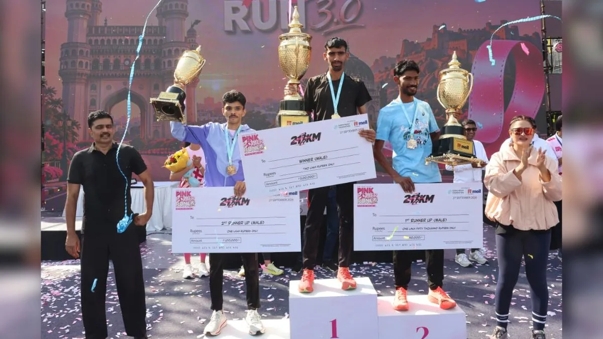 Pink Power Run 3.0 Draws 35,000 in Hyderabad for Breast Cancer Awareness