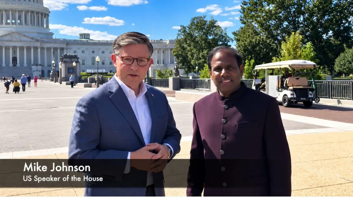 Mike Johnson to Join Dr. K. A. Paul at Global Peace & Economic Summit in Washington