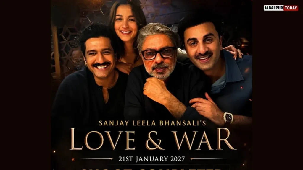 Sanjay Leela Bhansali completes nearly two-year shoot of ‘Love & War’ starring Ranbir Kapoor, Alia Bhatt and Vicky Kaushal