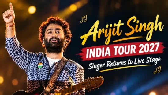Arijit Singh India Tour 2027: Singer Returns to Live Stage After Playback Exit