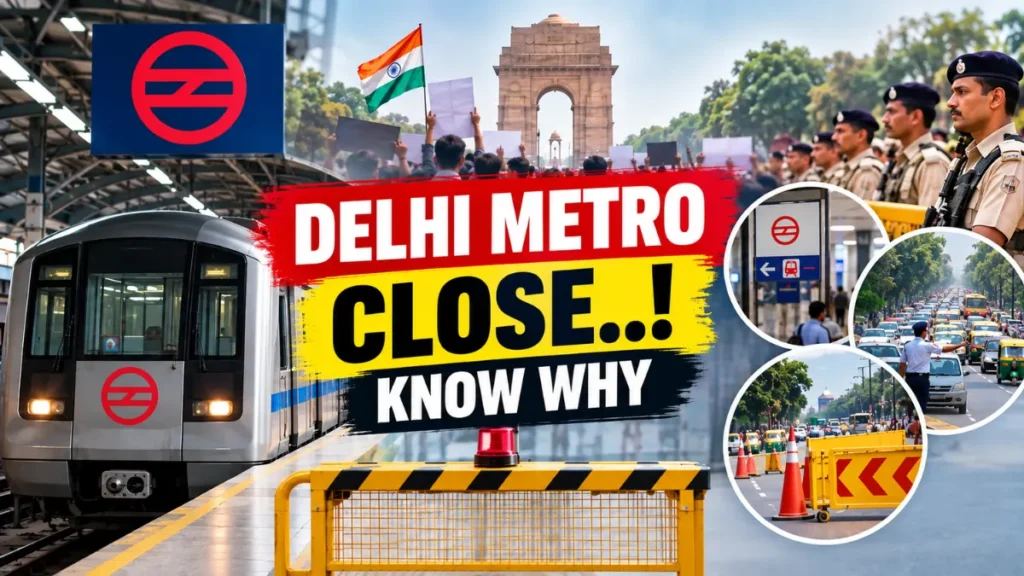 Why Are 11 Delhi Metro Stations Closed Today? What Daily Office Going Need to Know