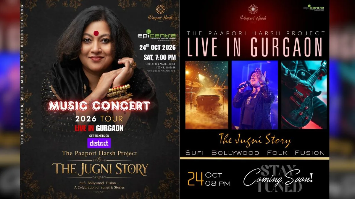 Paapori Harsh Brings The Jugni Story to Gurugram on October 24