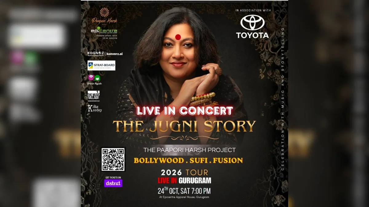 Paapori Harsh Brings The Jugni Story Live to Gurugram