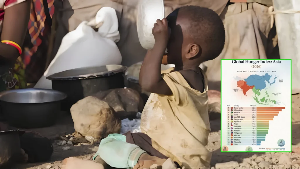 Global Hunger Index 2026: Why India Ranks 100th Despite Producing Enough Food